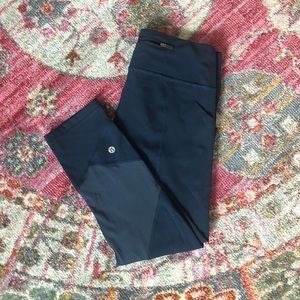 Lululemon Pace Rival Crop *22” - Nocturnal Teal